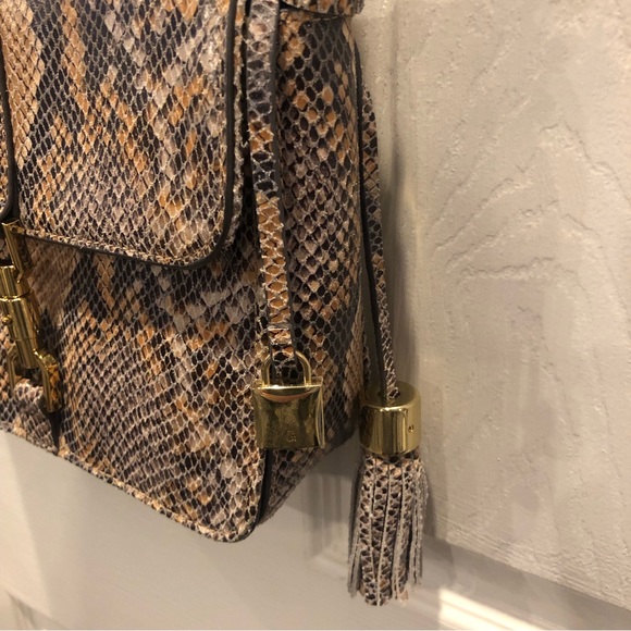 GILI Got It Love It Leather Snakeskin Bag - Picture 6 of 8